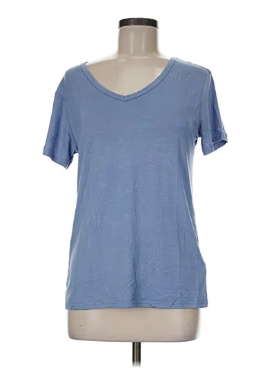 Pre-owned Assorted Brands Short Sleeve T-shirt In Blue
