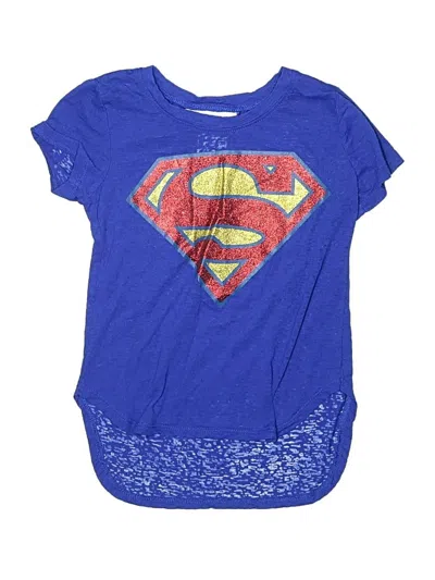 Pre-owned Assorted Brands Kids' Short Sleeve T-shirt In Blue