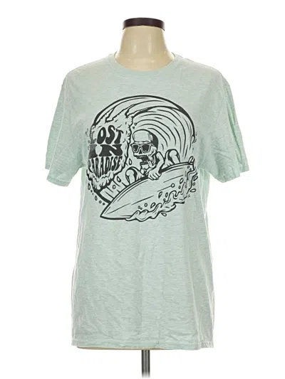 Pre-owned Assorted Brands Short Sleeve T-shirt In Blue