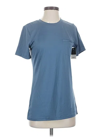 Pre-owned Assorted Brands Short Sleeve T-shirt In Blue