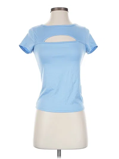 Pre-owned Assorted Brands Short Sleeve T-shirt In Blue