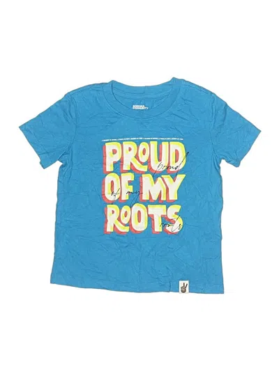 Pre-owned Assorted Brands Kids' Short Sleeve T-shirt In Blue