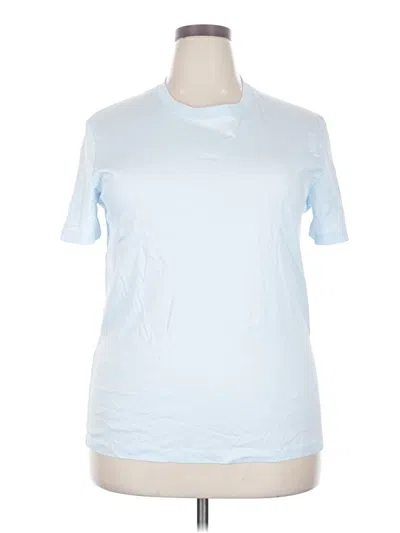 Pre-owned Assorted Brands Short Sleeve T-shirt In Blue