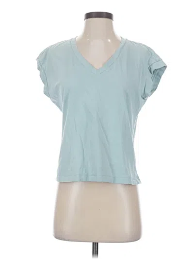 Pre-owned Assorted Brands Short Sleeve T-shirt In Blue