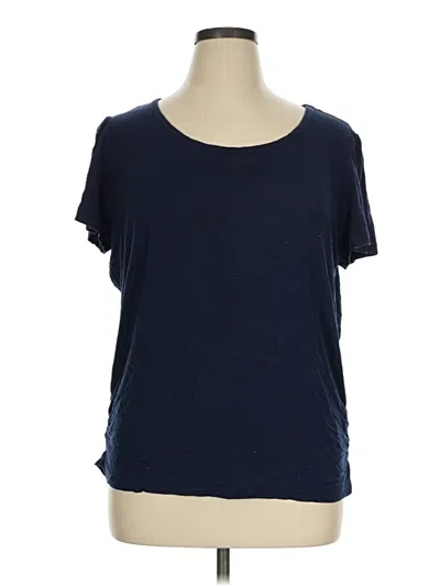 Pre-owned Assorted Brands Short Sleeve T-shirt In Blue