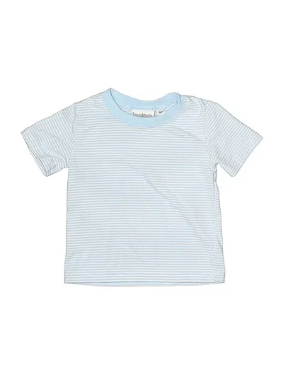 Pre-owned Assorted Brands Babies' Short Sleeve T-shirt In Blue