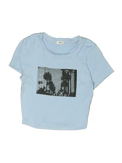 Pre-owned Assorted Brands Kids' Short Sleeve T-shirt In Blue