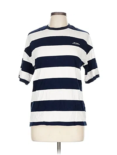 Pre-owned Assorted Brands Short Sleeve T-shirt In Blue