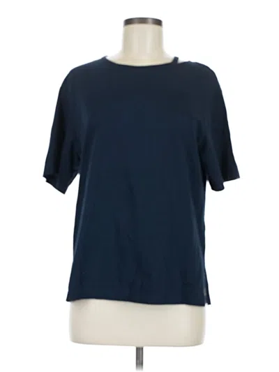 Pre-owned Assorted Brands Short Sleeve T-shirt In Blue