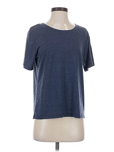 Pre-owned Assorted Brands Short Sleeve T-shirt In Blue