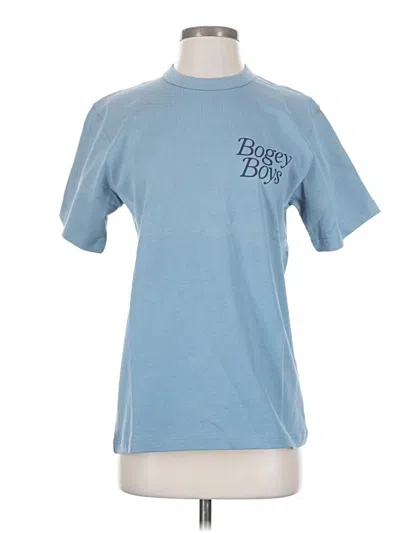 Pre-owned Assorted Brands Short Sleeve T-shirt In Blue