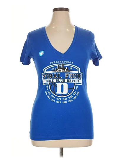 Pre-owned Assorted Brands Short Sleeve T-shirt In Blue