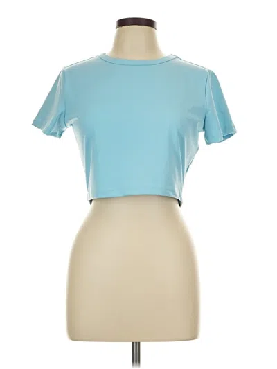 Pre-owned Assorted Brands Short Sleeve T-shirt In Blue