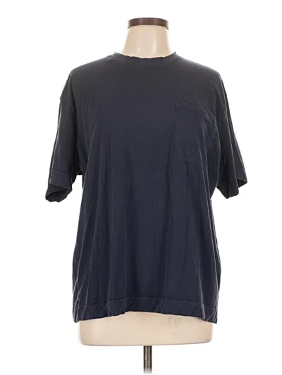 Pre-owned Assorted Brands Short Sleeve T-shirt In Blue