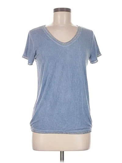 Pre-owned Assorted Brands Short Sleeve T-shirt In Blue