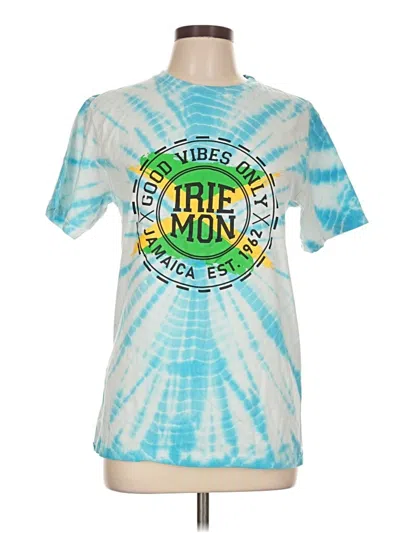 Pre-owned Assorted Brands Short Sleeve T-shirt In Blue