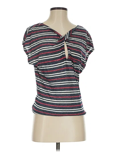 Pre-owned Assorted Brands Short Sleeve T-shirt In Blue