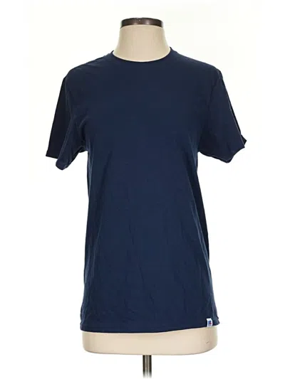 Pre-owned Assorted Brands Short Sleeve T-shirt In Blue