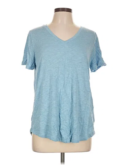 Pre-owned Assorted Brands Short Sleeve T-shirt In Blue