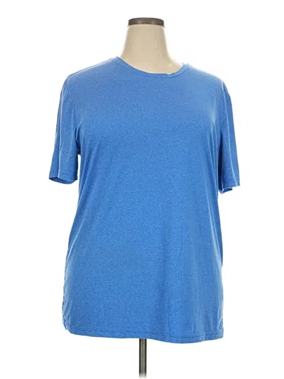 Pre-owned Assorted Brands Short Sleeve T-shirt In Blue