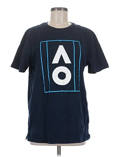 Pre-owned Assorted Brands Short Sleeve T-shirt In Blue