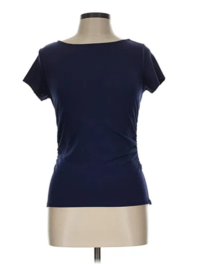 Pre-owned Assorted Brands Short Sleeve T-shirt In Blue