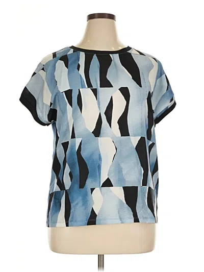 Pre-owned Assorted Brands Short Sleeve T-shirt In Blue