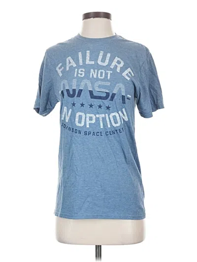 Pre-owned Assorted Brands Short Sleeve T-shirt In Blue