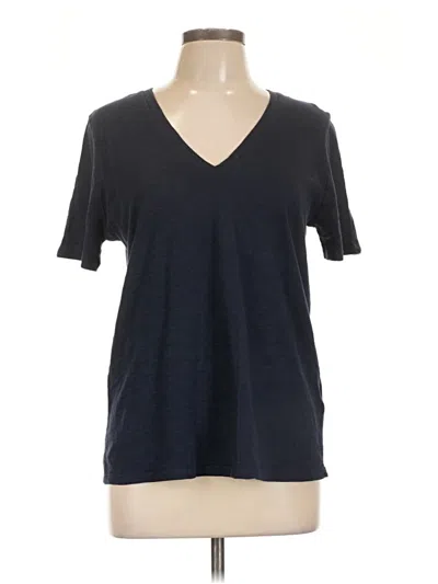 Pre-owned Assorted Brands Short Sleeve T-shirt In Blue