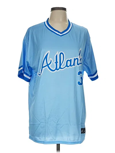 Pre-owned Assorted Brands Short Sleeve T-shirt In Blue