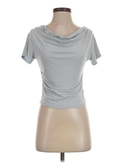 Pre-owned Assorted Brands Short Sleeve T-shirt In Blue