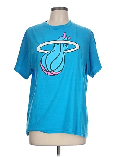 Pre-owned Assorted Brands Short Sleeve T-shirt In Blue