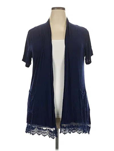 Pre-owned Assorted Brands Short Sleeve T-shirt In Blue