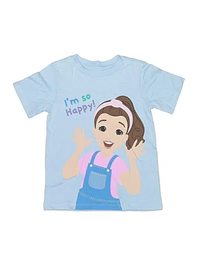 Pre-owned Assorted Brands Kids' Short Sleeve T-shirt In Blue