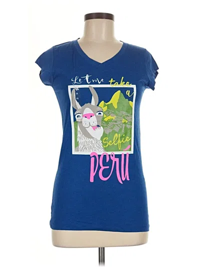 Assorted Brands Short Sleeve T-shirt In Blue
