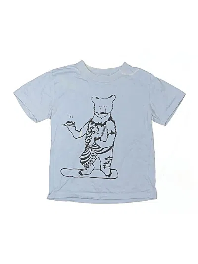 Pre-owned Assorted Brands Kids' Short Sleeve T-shirt In Blue