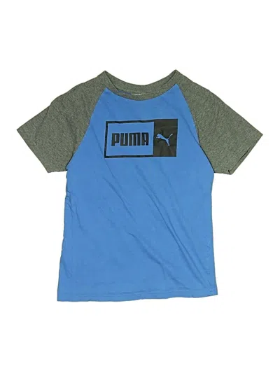 Pre-owned Assorted Brands Kids' Short Sleeve T-shirt In Blue