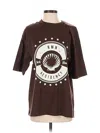 Assorted Brands Short Sleeve T-shirt In Brown