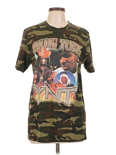 Pre-owned Assorted Brands Short Sleeve T-shirt In Brown