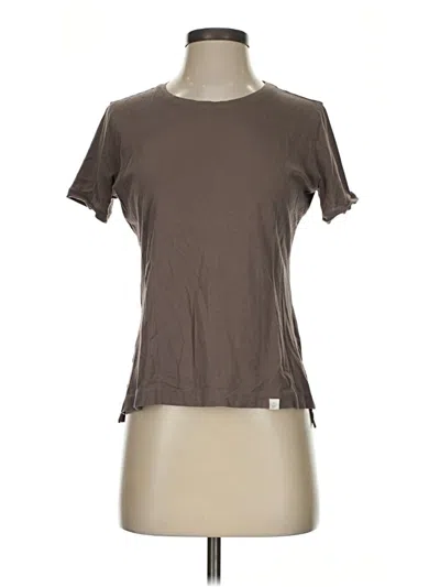 Pre-owned Assorted Brands Short Sleeve T-shirt In Brown
