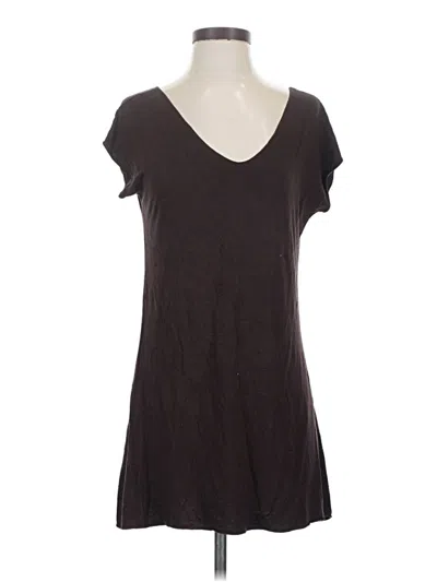 Pre-owned Assorted Brands Short Sleeve T-shirt In Brown