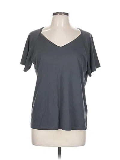 Pre-owned Assorted Brands Short Sleeve T-shirt In Gray