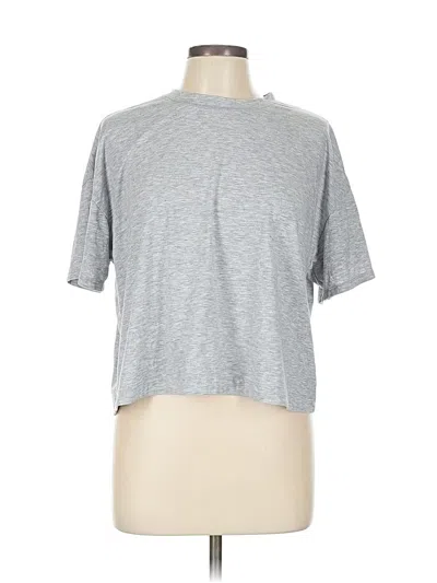 Pre-owned Assorted Brands Short Sleeve T-shirt In Gray
