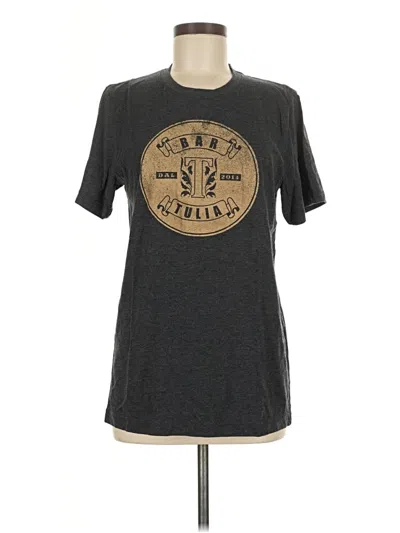 Pre-owned Assorted Brands Short Sleeve T-shirt In Gray