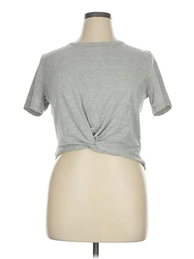 Pre-owned Assorted Brands Short Sleeve T-shirt In Gray