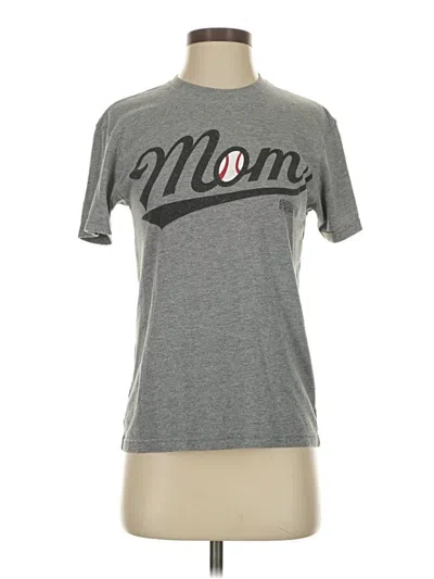 Pre-owned Assorted Brands Short Sleeve T-shirt In Gray