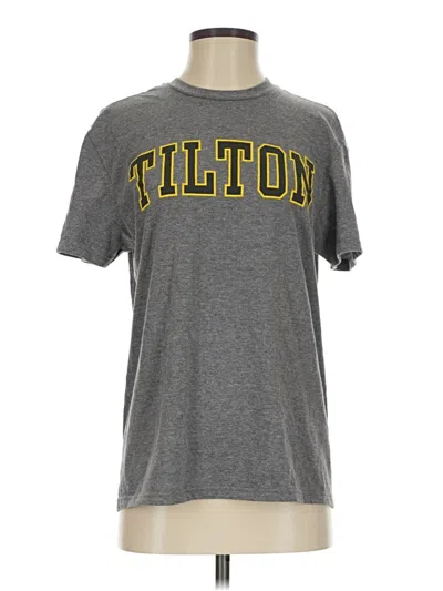 Pre-owned Assorted Brands Short Sleeve T-shirt In Gray