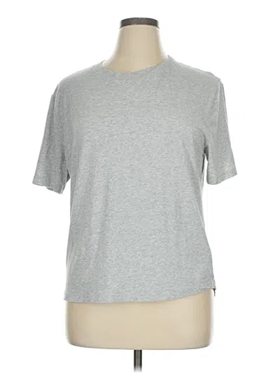 Pre-owned Assorted Brands Short Sleeve T-shirt In Gray