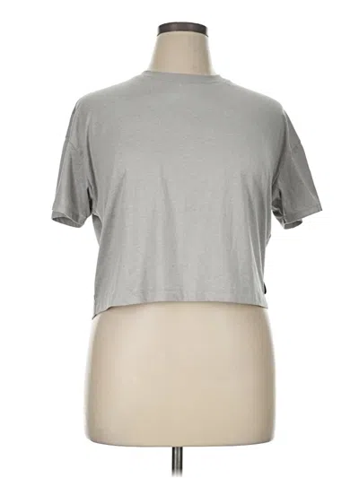 Pre-owned Assorted Brands Short Sleeve T-shirt In Gray