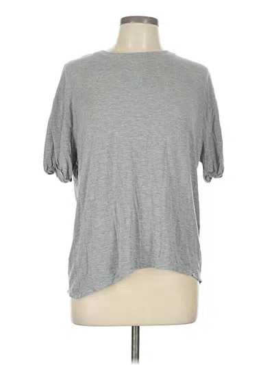 Pre-owned Assorted Brands Short Sleeve T-shirt In Gray